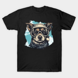 Aviator dog T-Shirt